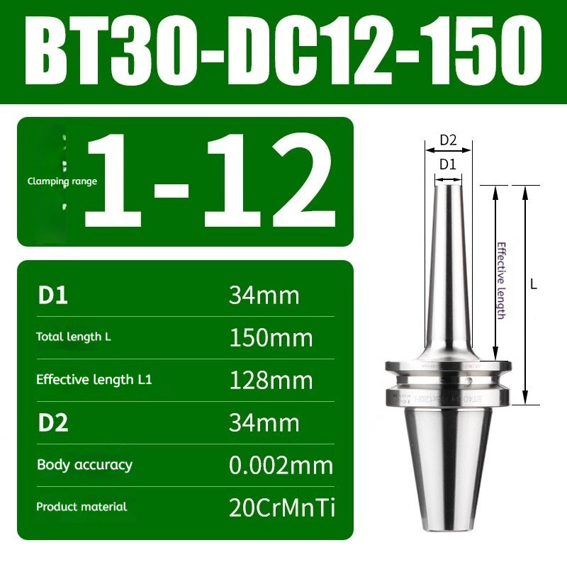 10045 BT30/BT40/BT50-DC high precision back-pull tool holder Shandong Denso Pricision Tools Co.,Ltd.